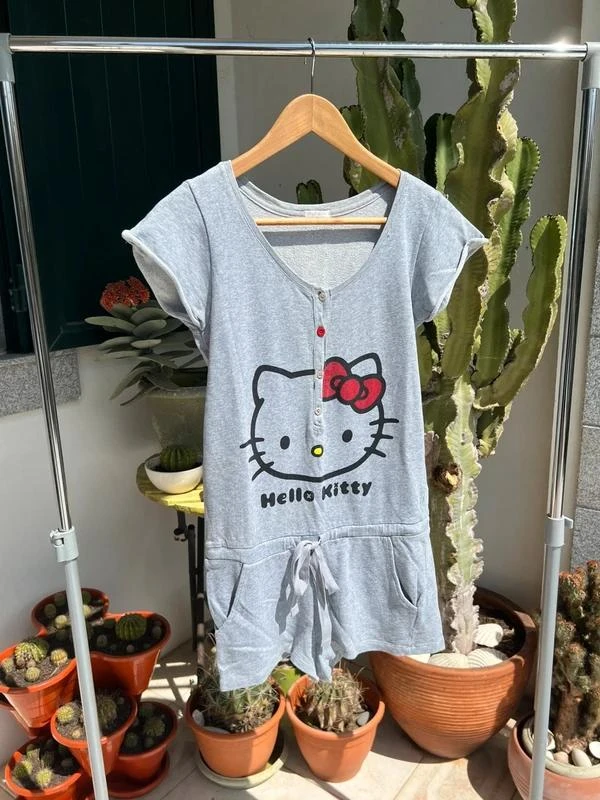 Pijama macaco Hello Kitty gris – photo 2
